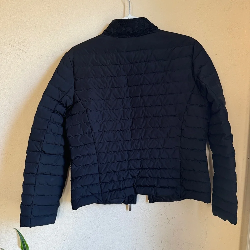 Michael Kors Puffer Coat with Lace Details - Picture 2 of 7